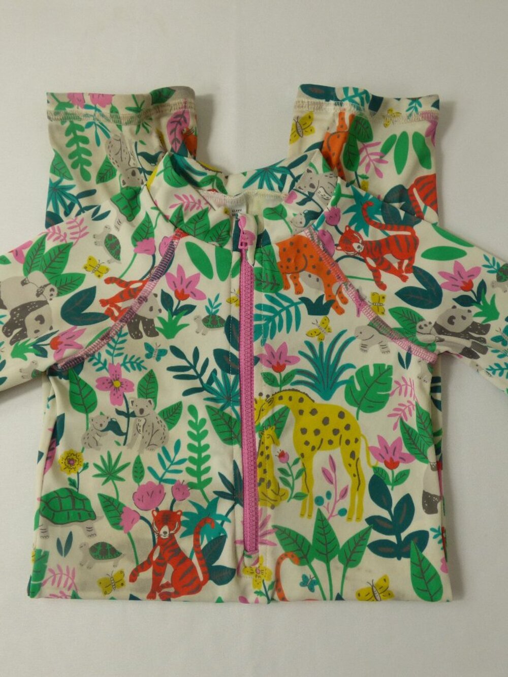 Mini Boden Jungle Sun Safe Surf-Suit, Size 12-18 Months
